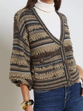 Chaqueta corta clásica de rayas verde militar